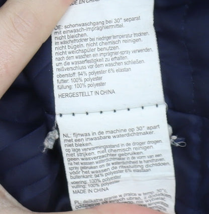 Mountain Warehouse Women's Blue Jacket Size 8 Waterproof