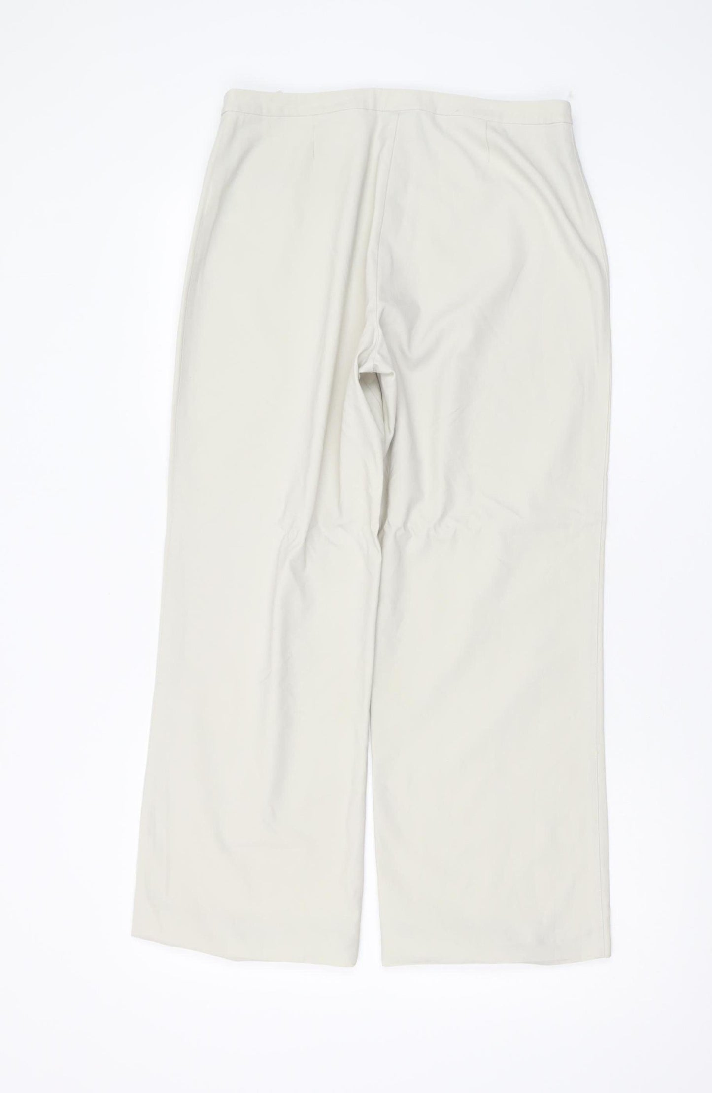 Womens UK Size 4 Ted Baker Regular Fit Business Casual Beige Trousers