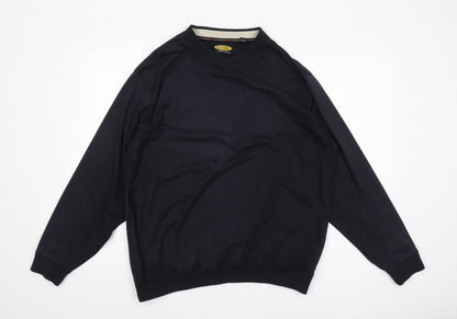 Greg Norman Men's Black Pullover Sweatshirt M