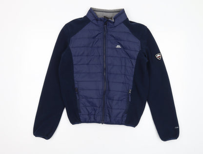 Trespass Boys Blue Puffer Jacket 11-12 Years Winter Coat