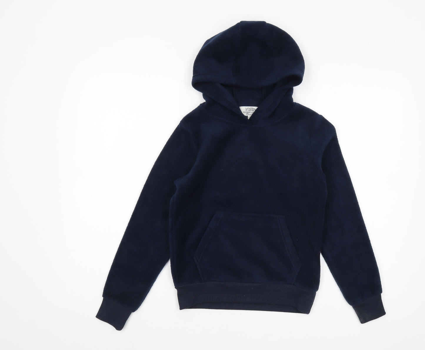 Kangaroo Poo Boys Blue Pullover Hoodie, Size 7-8 Years
