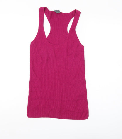 Womens UK Size M Armani Exchange Red Basic Tank