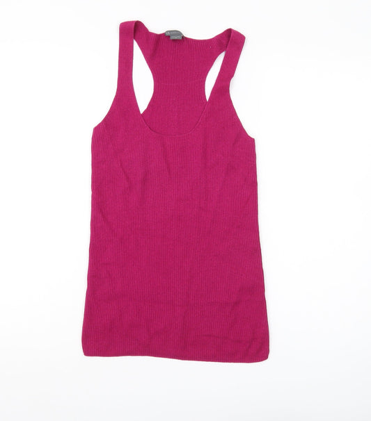 Womens UK Size M Armani Exchange Red Basic Tank