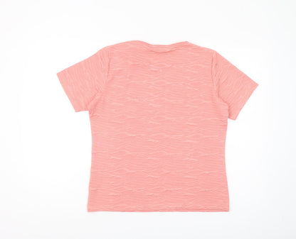 Womens UK Size S Honor Millburn Pink  T-Shirt