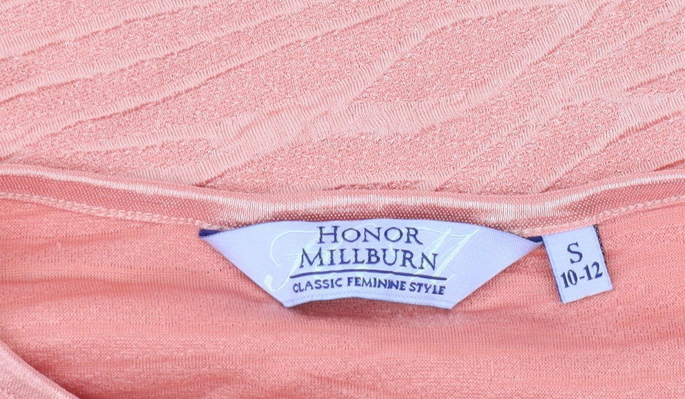 Womens UK Size S Honor Millburn Pink  T-Shirt