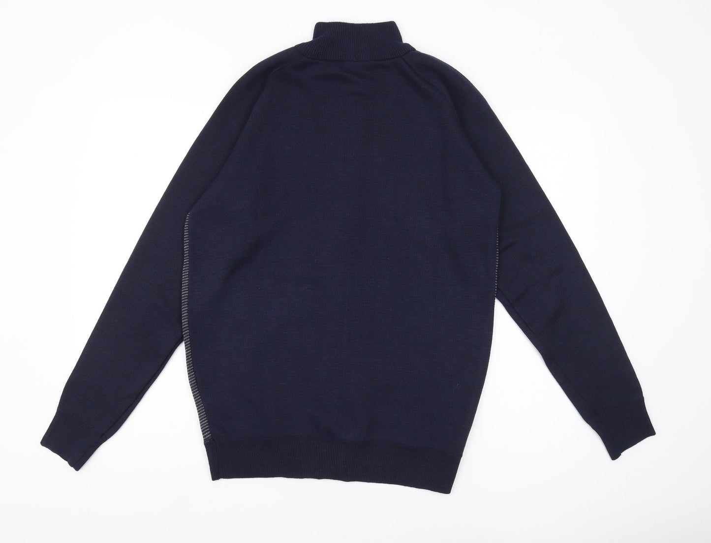 Kangaroo Poo Men's Blue Full Zip Jumper M