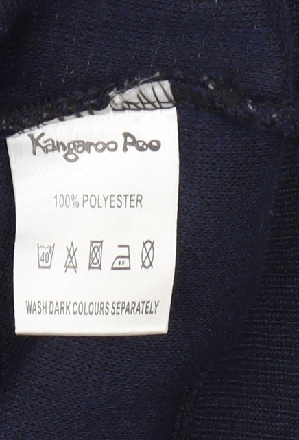 Kangaroo Poo Men's Blue Full Zip Jumper M