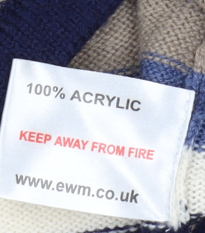 Honor Millburn Women's Multicoloured Striped Pullover