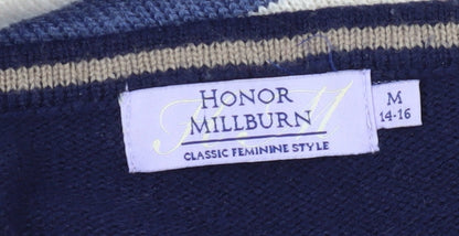 Honor Millburn Women's Multicoloured Striped Pullover