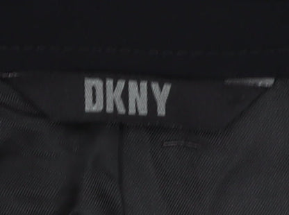 Mens UK Size 40 DKNY Regular Black Suit Jacket