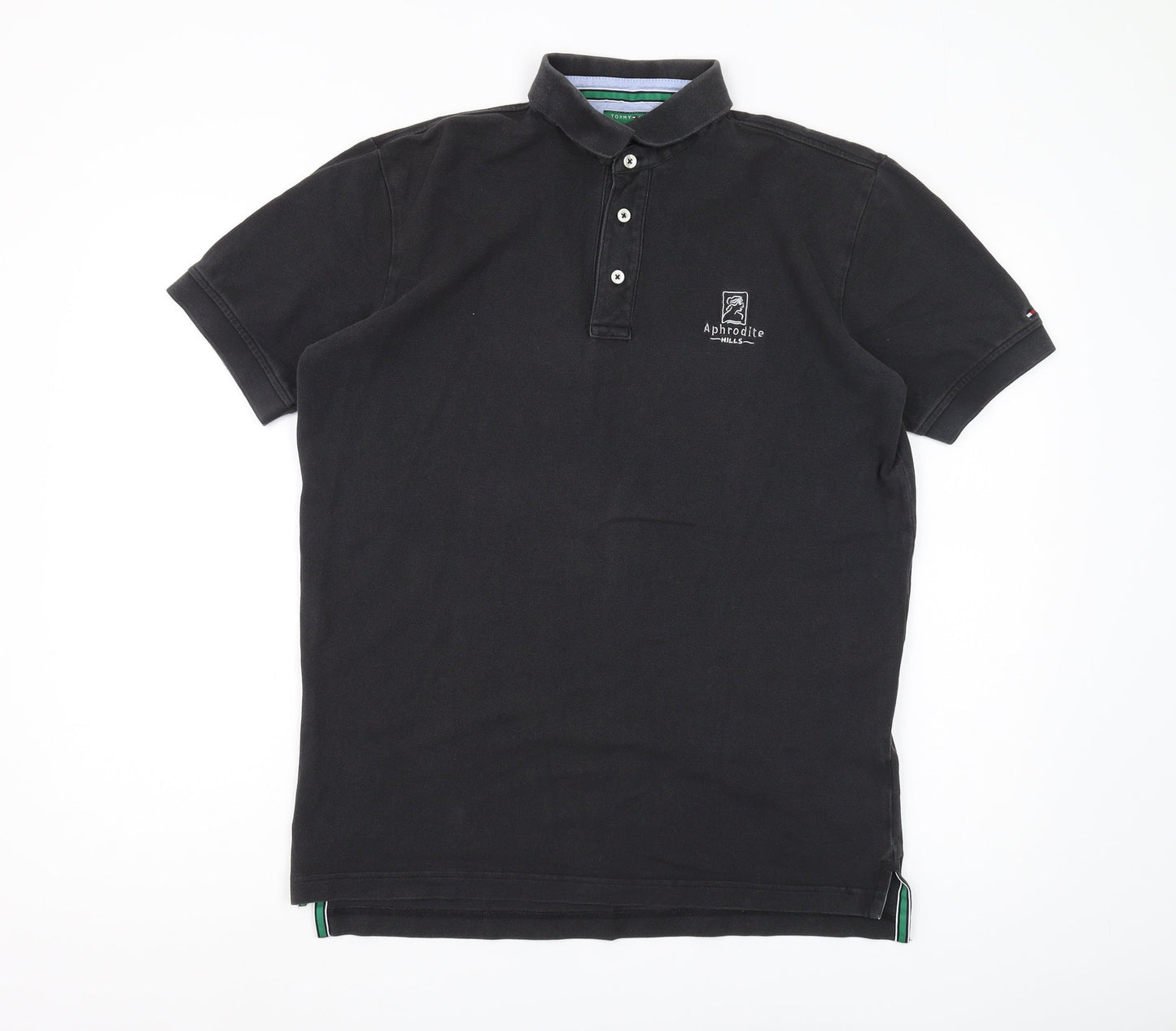 Tommy Hilfiger Men's Black M Polo Shirt for Golf