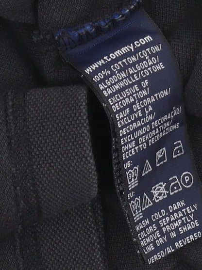 Tommy Hilfiger Men's Black M Polo Shirt for Golf