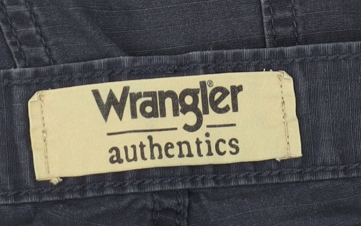 Wrangler Men's Black Cargo Trousers - Size 38
