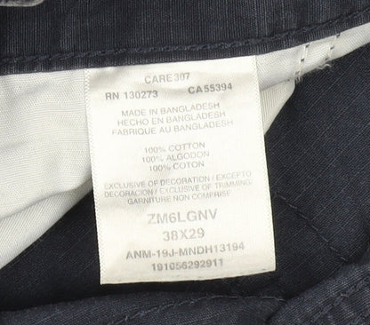 Wrangler Men's Black Cargo Trousers - Size 38