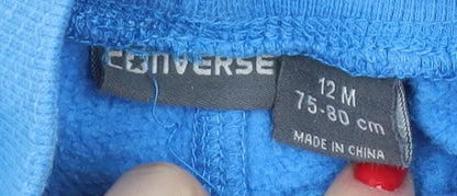 Converse Unisex Baby Blue Track Pants 12 Months