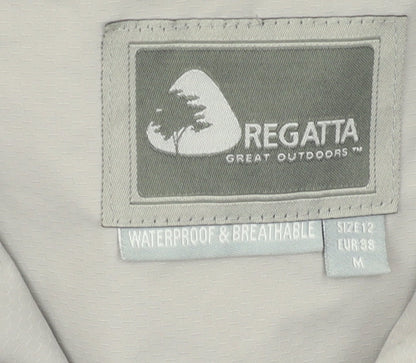 Womens UK Size 12 Regatta Grey Rain Coat