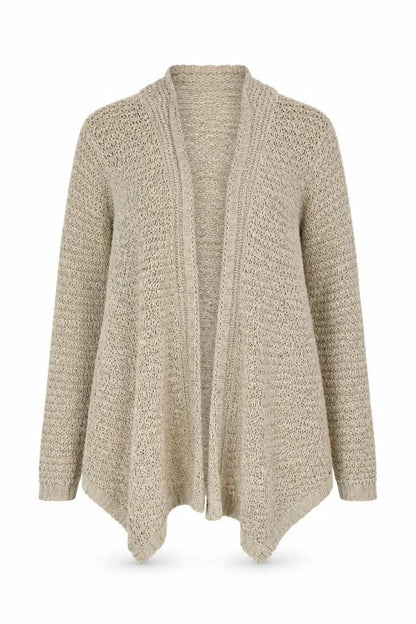 Womens UK Size M M&Co Beige Cardigan Jumper