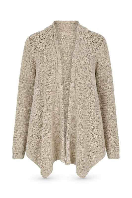 Womens UK Size M M&Co Beige Cardigan Jumper