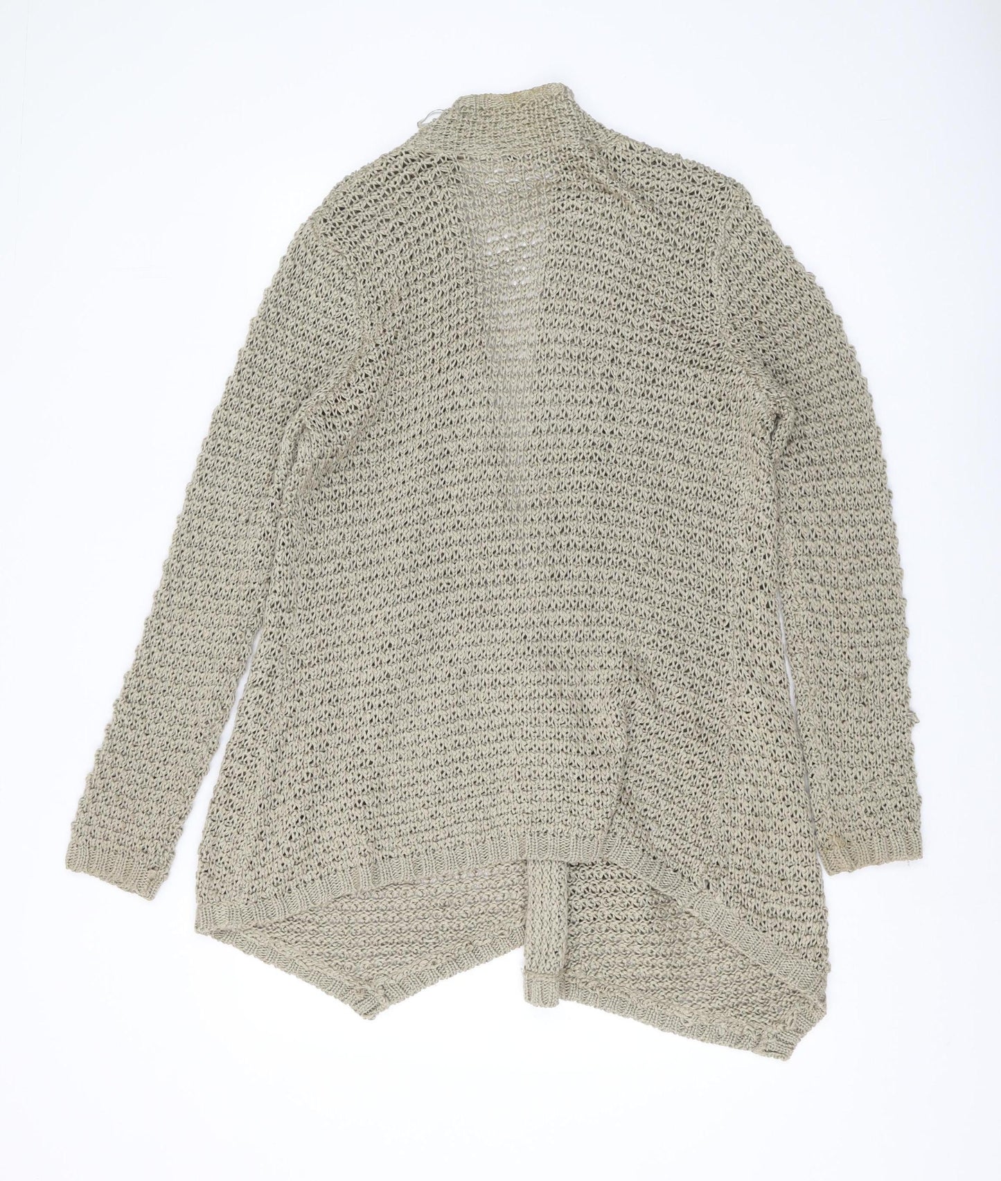 Womens UK Size M M&Co Beige Cardigan Jumper