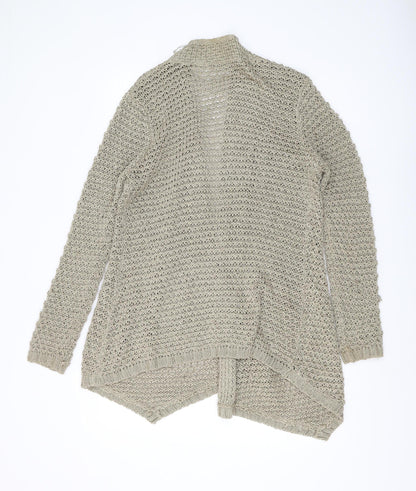 Womens UK Size M M&Co Beige Cardigan Jumper