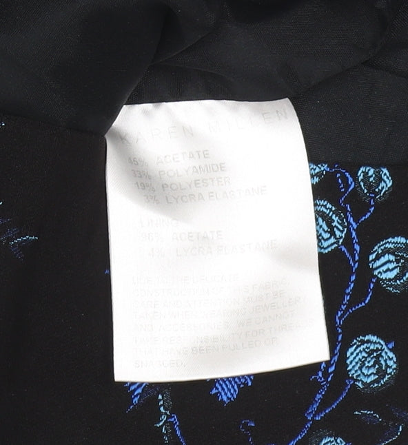 Karen Millen Women's Floral Knee Length Pencil Skirt