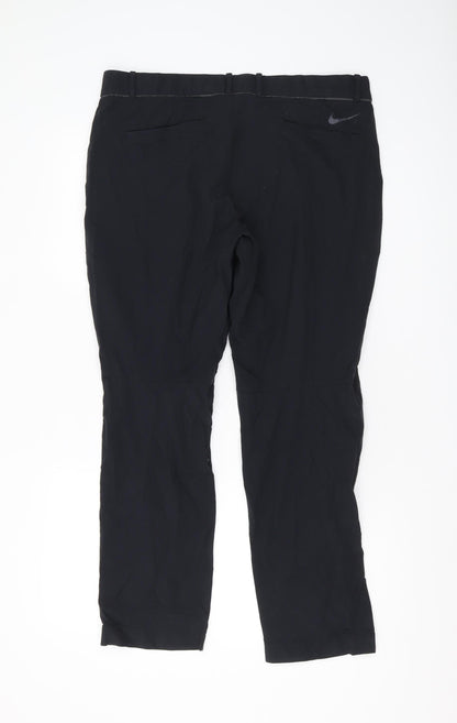 Nike Men's Black Trousers 34