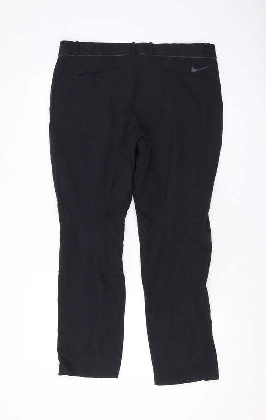 Nike Men's Black Trousers 34