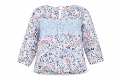 Womens UK Size 8 NEXT Multicoloured Tunic Blouse