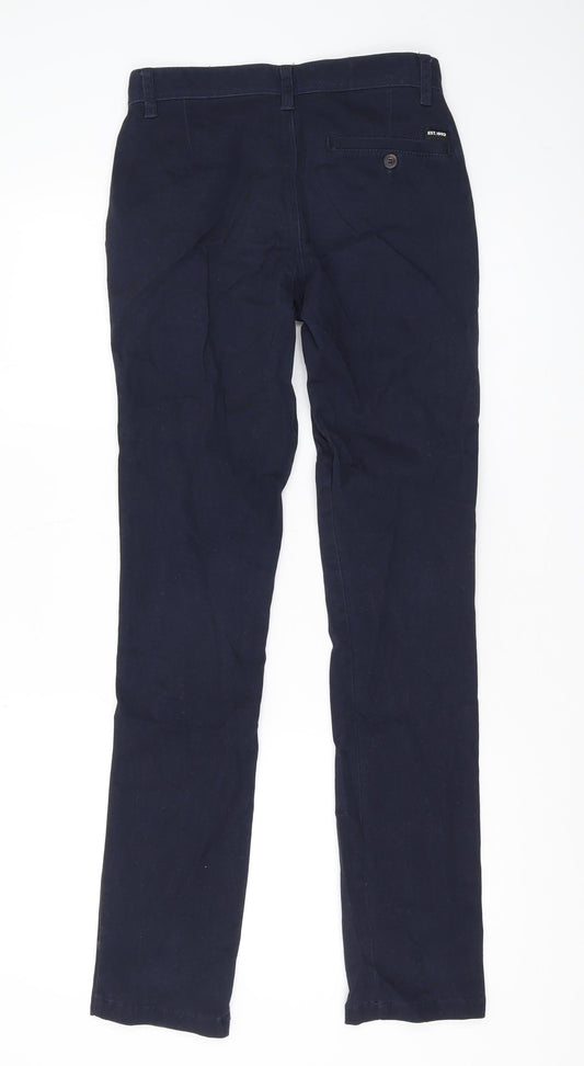 Jay Jays Men's Blue Slim Chino Trousers Size 26