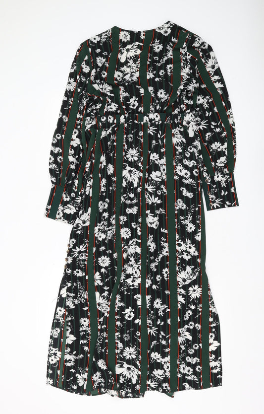 Red Herring Women's Multicoloured Midi Shirt Dress