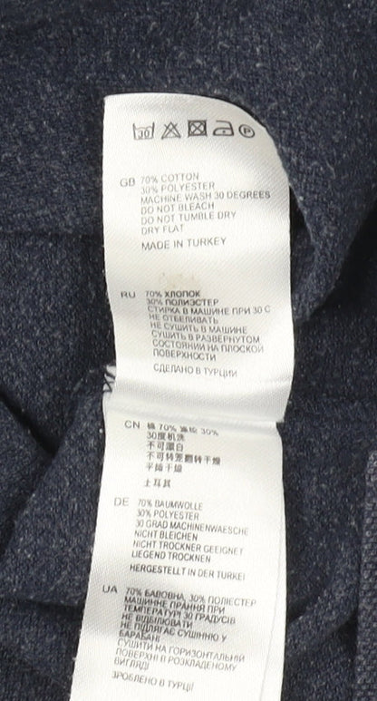 Reiss Men's Blue Polo Shirt Medium Casual