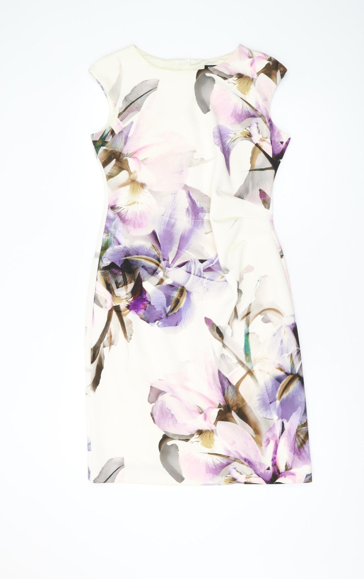 Roman Women's Floral Sheath Dress, Size 12
