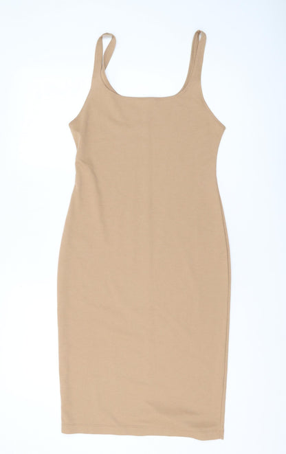 Zara Trafaluc Beige Women’s L Slip Dress