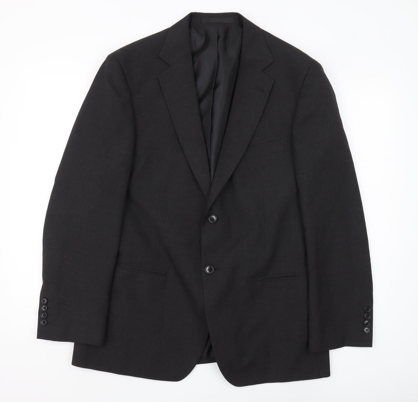 Mens UK Size 40 Marks and Spencer Regular Black Suit Jacket