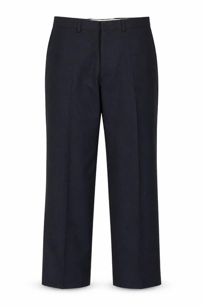 Mens UK Size 34 Marks and Spencer Regular Fit Dress Pants Black Trousers