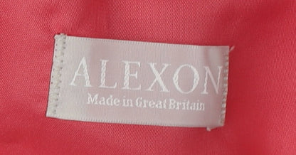 Alexon Women's Red Pencil Midi Skirt Size 14