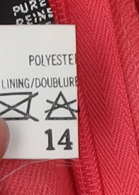 Alexon Women's Red Pencil Midi Skirt Size 14