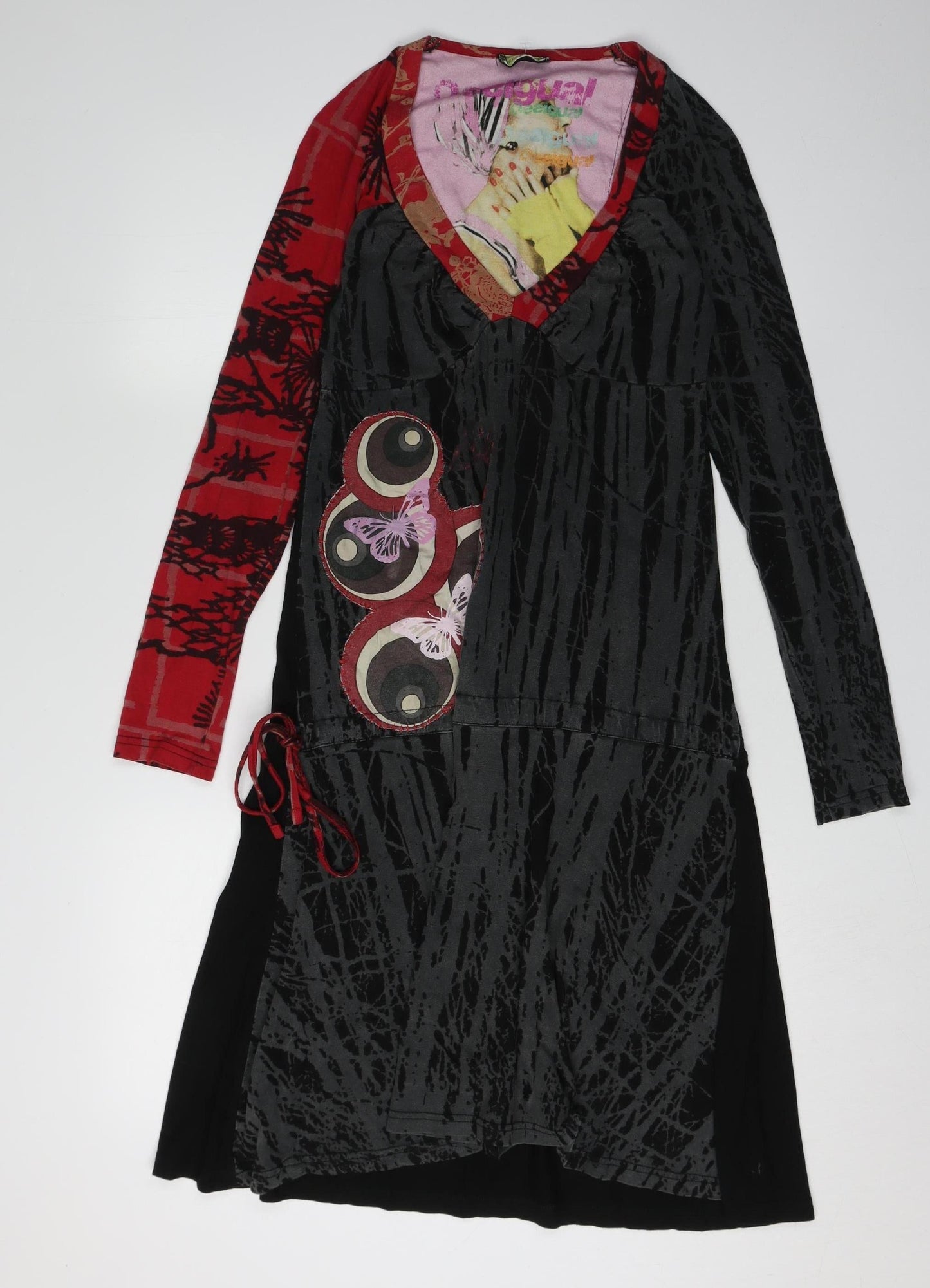 Desigual Women's Multicoloured A-Line Dress S