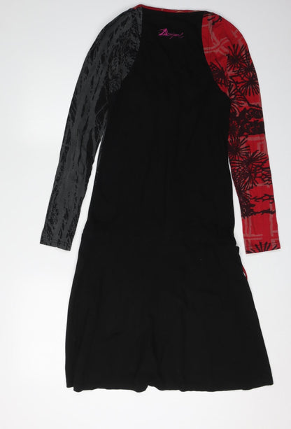 Desigual Women's Multicoloured A-Line Dress S