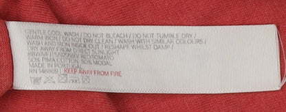 FatFace Women's Red 3/4 Sleeve T-Shirt Size 12