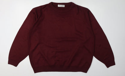 Berkertex Men's Medium Red Pullover Jumper