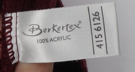 Berkertex Men's Medium Red Pullover Jumper