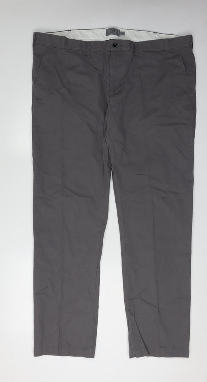 Marks and Spencer Men's Grey Chino Trousers XL