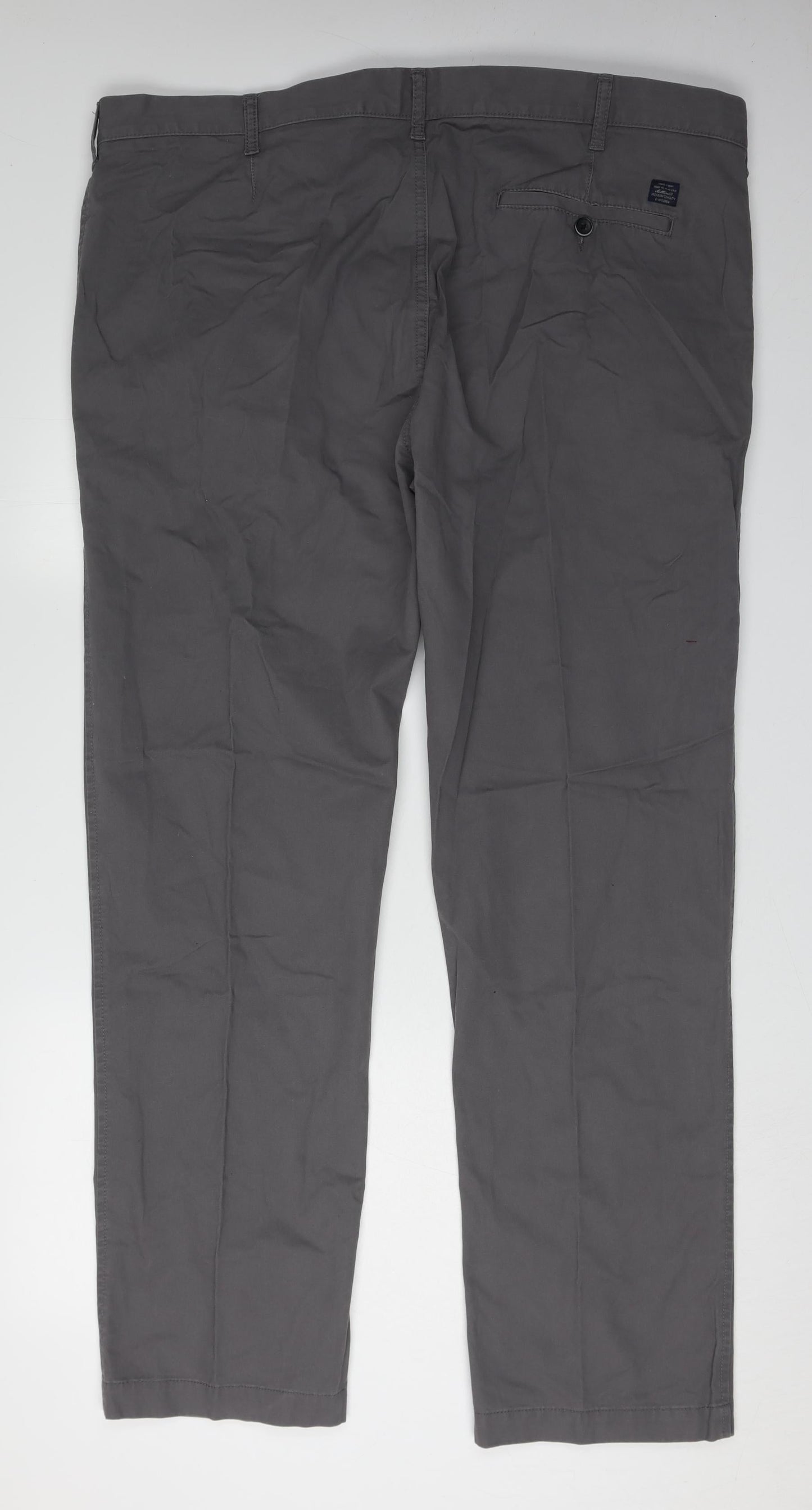 Marks and Spencer Men's Grey Chino Trousers XL