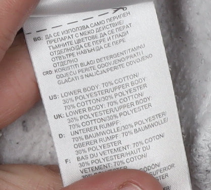 Adidas Black M Colourblock Logo Sweatshirt Unisex