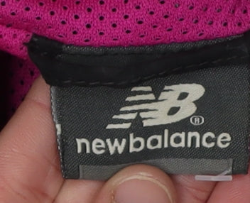 New Balance Women's Black Windbreaker Jacket, M