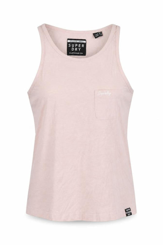 Womens UK Size 8 Superdry Pink  Tank