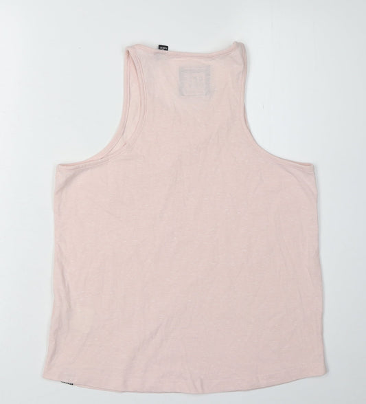 Womens UK Size 8 Superdry Pink  Tank