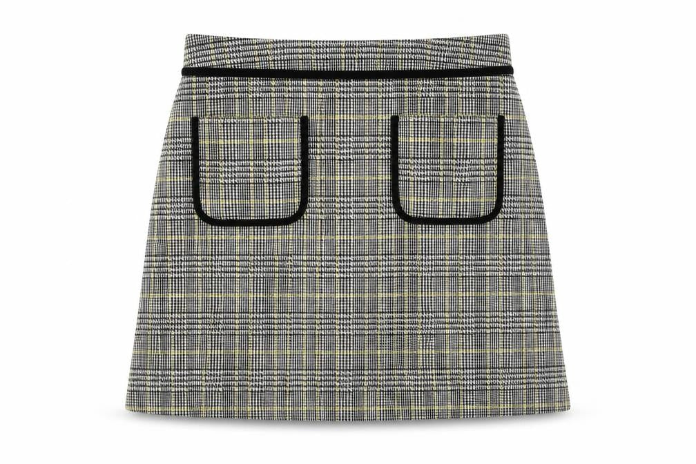 Womens UK Size 14 Dorothy Perkins Straight & Pencil Tweed Skirt