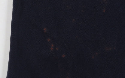 Steve & Barry's Men's Black Chino Trousers, Size 35, Cotton